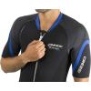 imageCressi Shorty Mens Wetsuit for Scuba Diving Snorkeling Windsurfing 3 mm Neoprene  Playa FlexBlackBlue