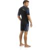 imageCressi Shorty Mens Wetsuit for Scuba Diving Snorkeling Windsurfing 3 mm Neoprene  Playa FlexBlackBlue