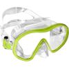 imageCressi Single Lens Frameless Scuba Mask ampamp Dry Snorkel for Snorkeling Scuba Diving FDual ampamp Supernova Dry Designed in ItalyClearLime