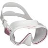 imageCressi Single Lens Frameless Scuba Mask ampamp Dry Snorkel for Snorkeling Scuba Diving FDual ampamp Supernova Dry Designed in ItalyWhitePink