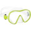 imageCressi Single Lens Frameless Scuba Mask ampamp Dry Snorkel for Snorkeling Scuba Diving FDual ampamp Tao Dry Designed in ItalyClearLime
