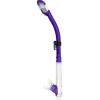 imageCressi Single Lens Frameless Scuba Mask ampamp Dry Snorkel for Snorkeling Scuba Diving FDual ampamp Tao Dry Designed in ItalyClearPurple