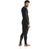 imageCressi Skin  Adult Versatile Full Suit for Water Sport Warmth and Sun ProtectionBlackSilver