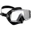 imageCressi Snorkeling Mask with Single Glass Lens and Wide Field of View Sirena Designed in ItalyBlackBlack