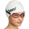 imageCressi Thunder Professional Adult Swim Goggles with Wide View Ergonomic AntiScratch Lens  Made in Italy by Cressi