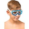 imageCressi Wide View Swim Mask for Kids 7 to 15 Years Old Adult Narrow Faces  King Baloo Made in ItalyBlueWhite