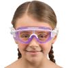 imageCressi Wide View Swim Mask for Kids 7 to 15 Years Old Adult Narrow Faces  King Baloo Made in ItalyLilacWhite
