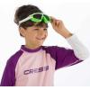 imageCressi Wide View Swim Mask for Kids 7 to 15 Years Old Adult Narrow Faces  King Baloo Made in ItalyPinkWhite