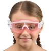 imageCressi Wide View Swim Mask for Kids 7 to 15 Years Old Adult Narrow Faces  King Baloo Made in ItalyPinkWhite