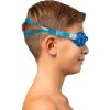 imageCressi Young Swim Goggles for Kids Aged 7 to 15 Made of Soft Silicone  King Crab made in ItalyLight Blue