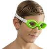 imageCressi Young Swim Goggles for Kids Aged 7 to 15 Made of Soft Silicone  King Crab made in ItalyLimeWhite