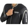 imageMens FrontZip Full Wetsuit for Water Activities  Bahia Flex Designed in Italy by CressiBlackGrey