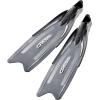 imageSoft Full Pocket Long Blade Fins for Freediving Speafishing  Gara Professional LD Made in Italy by Cressi Quality Since 1946Black