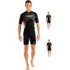imageAdult Neoprene Shorty Wetsuit for Snorkeling Scuba Diving  Med X Designed in Italy by CressiBlackRed