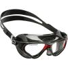 imageCressi Adult Comfortable Swim Mask Ideal for The Pool and for The sea  Cobra Made in ItalyBlackRed