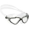 imageCressi Adult Swim Goggles with Long Lasting AntiFog Technology  Planet made in ItalyClearBlackSilver