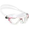 imageCressi Adult Swim Goggles with Long Lasting AntiFog Technology  Planet made in ItalyClearWhitePink