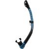 imageCressi Foldable Adult Dry Snorkel for Scuba Diving Snorkeling  Alpha Ultra Dry Made in ItalyBlackBlackBlue