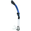 imageCressi Foldable Adult Dry Snorkel for Scuba Diving Snorkeling  Alpha Ultra Dry Made in ItalyBlackBlueClear