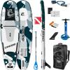 imageCressi Inflatable Stand Up Paddle Board Set  Pump Paddle Backpack included  Double Wall Construction  Different Sizes  Up to 264 lb Load  Element Designed in Italy by Cressi