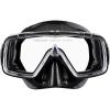 imageCressi Snorkeling Mask with Single Glass Lens and Wide Field of View Sirena Designed in ItalyBlackBlack