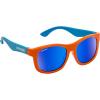 imageCressi Teddy Kids Cool Sporty Sunglasses AntiUV Polarized Lenses from 3 to 5 years designed in ItalyWaves  Blue Mirrored Lenses