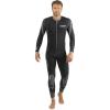 imageMens FrontZip Full Wetsuit for Water Activities  Bahia Flex Designed in Italy by CressiBlackGrey