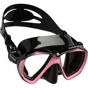 imageCressi Adult Snorkeling Kit Mask  Snorkel Dual Lens Mask Made of Soft Silicone Perfect Seal Ranger ampamp TaoBlackPink