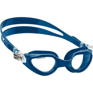 imageCressi Adult Swimming Goggles with Flat Lenses for Natural Vision  Right Made in ItalyBlue