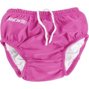 imageCressi Babaloo Swim Diaper Reusable WaterResistant Toddler Size 3T4T 2238 lbs Unisex Cotton Lining 1 PackPink