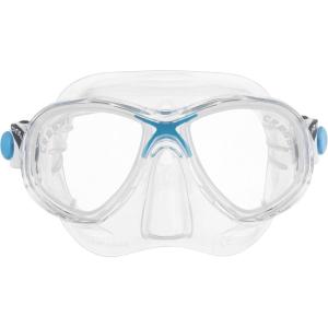 imageCressi MAREA JR Kids Youth Snorkeling Soft Mask  Cressi Italian Quality Since 1946ClearBlue