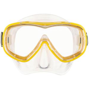 imageCressi PIUMETTA Kiddy Small Dive Mask Aged 2 3 4 5 6 7 Years  Cressi Italian Quality since 1946Yellow