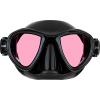 imageAdult Free Diving Photographer Low Volume Mask with Silicone Skirt Metis by Cressi Quality Since 1946Black  Mirrored Lenses