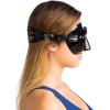 imageAdult Free Diving Photographer Low Volume Mask with Silicone Skirt Metis by Cressi Quality Since 1946Black