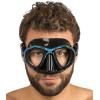imageAdult Free Diving Photographer Low Volume Mask with Silicone Skirt Metis by Cressi Quality Since 1946Blue Hunter