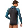 imageCressi Adult Camouflage Hooded Rash Guard  Neoprene Padded Chest  Cobia get the Hunter equipmentBlue Hunter