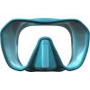 imageCressi Adult Frameless Diving Mask  Wide View Mono Lens  Low Internal Volume  Pure Soft Silicone  Z2S Designed in Italy by CressiTurquoise