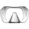 imageCressi Adult Frameless Diving Mask  Wide View Mono Lens  Low Internal Volume  Pure Soft Silicone  Z2S Designed in Italy by CressiWhite