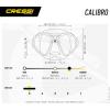 imageCressi Adult Scuba Diving Mask Fog Stop Low Volume Wide View  Calibro made in ItalyBlack