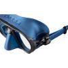 imageCressi Adult Scuba Diving Mask Fog Stop Low Volume Wide View  Calibro made in ItalyBlue Metal Black