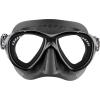 imageCressi Compact Adult Scuba Diving Mask with AntiFog System  Cressi Naxos Mask Made in ItalyBlackBlack