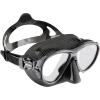 imageCressi Compact Adult Scuba Diving Mask with AntiFog System  Cressi Naxos Mask Made in ItalyBlackBlack