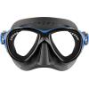 imageCressi Compact Adult Scuba Diving Mask with AntiFog System  Cressi Naxos Mask Made in ItalyBlackBlue