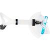 imageCressi Compact Adult Scuba Diving Mask with AntiFog System  Cressi Naxos Mask Made in ItalyClearAquamarine