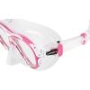 imageCressi Compact Adult Scuba Diving Mask with AntiFog System  Cressi Naxos Mask Made in ItalyClearPink