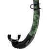 imageCressi Corsica Flexible Rubber Snorkel for Scuba Diving Freediving and Spearfishing  Solid and Camouflage colors  made in ItalyCamo Green