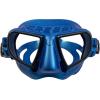 imageCressi Frameless Freediving Mask with Reduced Internal Volume and Ergonomic Nose Shape  Atom Made in ItalyBlue MetalBlack