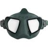 imageCressi Frameless Freediving Mask with Reduced Internal Volume and Ergonomic Nose Shape  Atom Made in ItalyGreenBlack