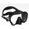 imageCressi Adult Frameless Diving Mask  Wide View Mono Lens  Low Internal Volume  Pure Soft Silicone  Z2S Designed in Italy by CressiBlack