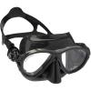 imageCressi Compact Adult Scuba Diving Mask with AntiFog System  Cressi Naxos Mask Made in ItalyBlackBlack